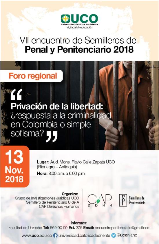 VII encuentro semilleros penitenciario 2018